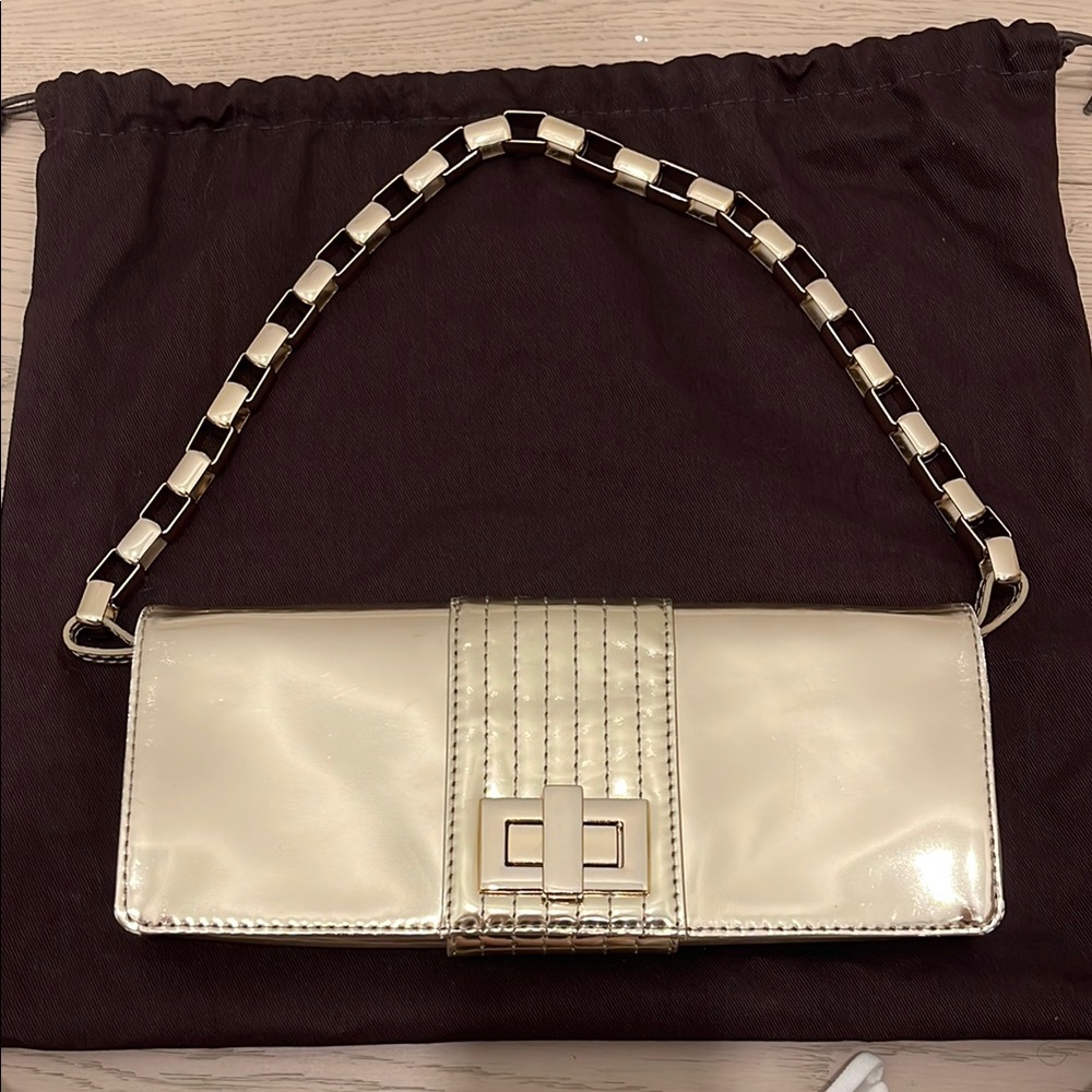 Kooba Gold Clutch Bag